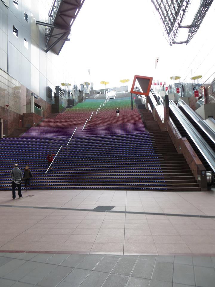 Kyoto Station Stairs