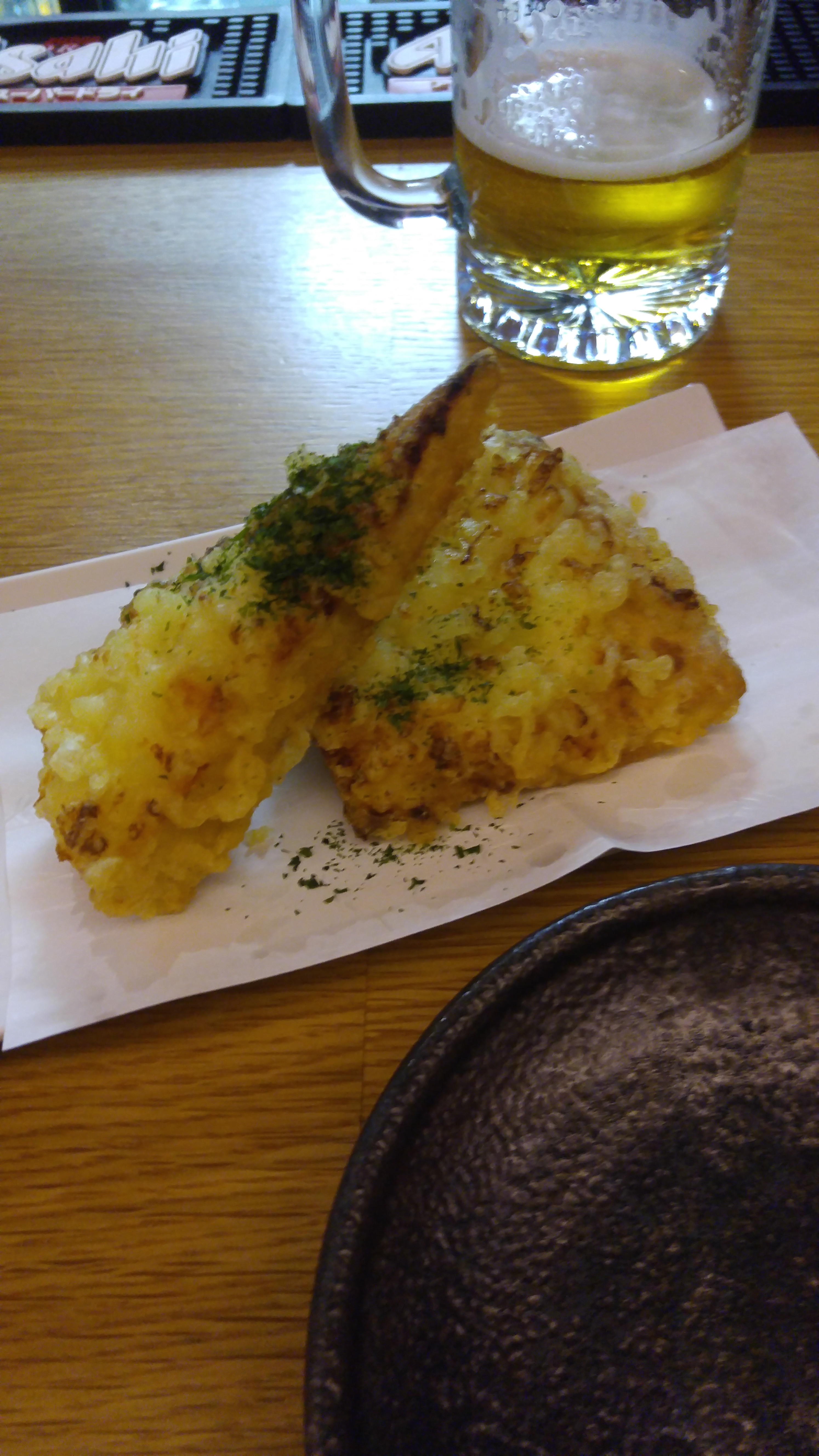 Pizza tempura